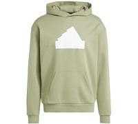 Adidas Future Icons Badge of Sport Hoodie Herren Kapuzensweater, grün XL