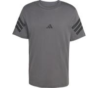 adidas Future Icons 3-Streifen T-Shirt Herren KD5223 - grey six S