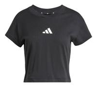 adidas Future Icons Small Logo Baby Tee T-Shirt Damen JE4000 - black XS