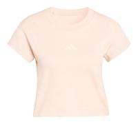 adidas Women's Future Icons SMALL Logo Baby T-Shirt, Blush pink, L