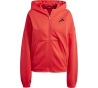 Adidas Future Icons Small Logo Full-Zip Damen Kapuzensweater, rot S