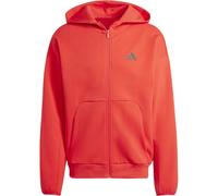 adidas Future Icons Small Logo Sweatjacke Herren JD4946 - pure ruby M