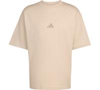 adidas Future Icons Small Logo Herren T-Shirts beige Größe M Lifestyle Widerstandsfähig