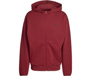 adidas Future Icons Small Logo Sweatjacke Herren KD7666 - active maroon M