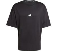 adidas T-Shirt Future Icons Small Logo Schwarz/Weiß Gr. M