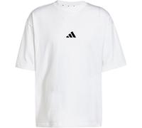 adidas Future Icons Small Logo T-Shirt weiß/schwarz - M