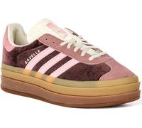 adidas Gazelle Bold WMNS Schuhe, Schattenbraun/Warm Clay/Glühendes Pink, Größe 8