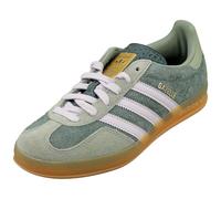 adidas Gazelle Indoor-Sneaker für Herren, Mineral Green/Silver Dawn/Silver Green, 42.5 EU