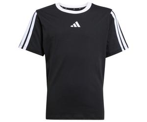 adidas - Girl's 3-Stripes Essentials T-Shirt - T-Shirt, Gr. 128, schwarz (Black/White)