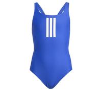 3-Streifen Kids Badeanzug Semi Lucid Blue / White 110