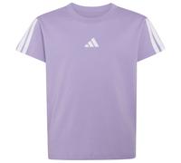 adidas - Girl's 3-Stripes Tee - T-Shirt, Gr. 140, lila (MagicLilac/White)