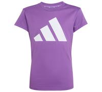 adidas - Girl's Bold Tee 160 - T-Shirt, Gr. 128, lila (ActivePurple/White)