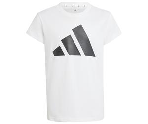 adidas - Girl's Bold Tee 160 - T-Shirt, Gr. 152, weiß (White/Black)