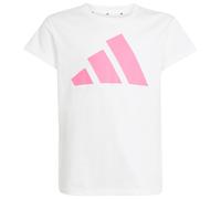 adidas - Girl's Bold Tee 160 - T-Shirt, Gr. 170, weiß (White/PinkFusion)
