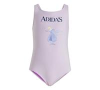 adidas Girl's Disney Frozen Swimsuit, Ice Lavender, 9-10 Years