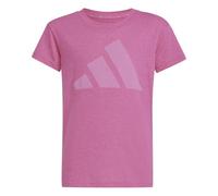 adidas Girl's Essentials Big Logo T-Shirt, Pink Fusion/White, 14-15 Years