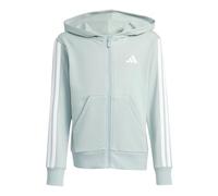 ADIDAS SPORT ESSENTIALS FULL ZIP HOODIE (W9722) 128 Wonder Sage / White