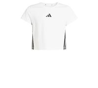 adidas Girl's Essentials Logo T-Shirt, White/Black, 14-15 Years