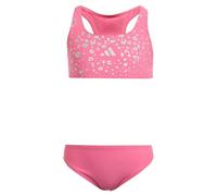 adidas Girl's Glitter Bikini Set, pink Fusion, 7-8 Years