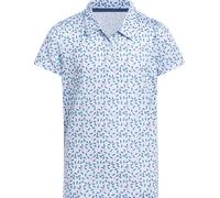 adidas Girls Printed Polo, hellblau/gemustert 164