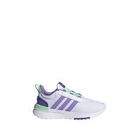 adidas Girl's Racer TR21 (Little Kid/Big Kid) White/Violet Fusion/Pulse Mint 12 Little Kid M
