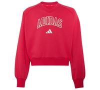 adidas - Girl's Seasonals Collegiate Typography V-Neck - Pullover, Gr. 170, rot (PowerPink/White)