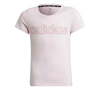 Adidas Girls T-Shirt (Short Sleeve) G Lin T, Clear Pink/Team Real Magenta, HM8738, 164