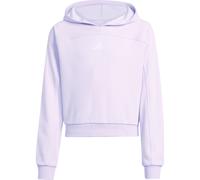 adidas Glam Cropped Kinder Hoodies lila Größe 116 Lifestyle Hautfreundlich