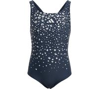 adidas Sportswear Glitter V-Back Badeanzug Mädchen JM8230 - aurora ink 116