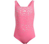adidas Glitter V-Back Badeanzug Mädchen JW2498 - pink fusion 104