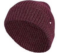 adidas Glow Beanie KT4400 - maroon/white/maroon 60 - 62 cm