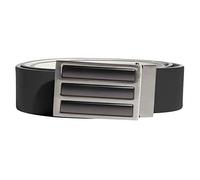 Adidas Golf Herren 3-Streifen-Tour Reversible Woven Knit Gürtel - Schwarz