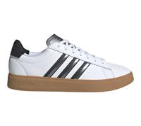 adidas Grand Court 2.0 Damen Sneaker weiß/schwarz glänzend - 39(1/3)