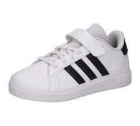 adidas Grand Court 2.0 Kinder Sneaker mit Klettverschluss weiß/schwarz - 31