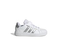 adidas Grand Court 2.0 EL K Freizeitschuhe Kinder - weiß/silber - Größe 30 Größe:30