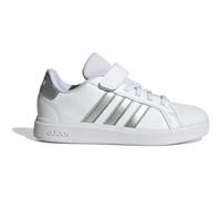 adidas Unisex Kinder Grand Court 2.0 Shoes Children, Cloud White/Matte Silver/Cloud White, 30 EU