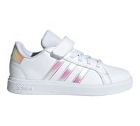 Adidas Kinder Sneaker Grand Court 2.0 EL C IE3851 Weiß/Iridescent Größe 30