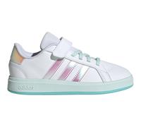 adidas Grand Court 2.0 Sneaker Kinder JR6119 - cloud white/iridescent/halo mint 33