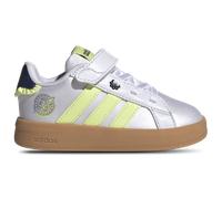 ADIDAS DISNEY GRAND COURT 3.0 KIDS SCHUH Frozen Purple / Semi Frozen Lemon / Gum 25 1/2