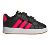adidas Grand Court 3.0 Shoes Infants core black-lucid red-lucid lemon (A0QM) 24