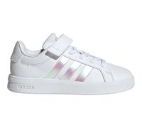 Sneaker ADIDAS SPORTSWEAR, Damen, Gr. 34, ftwwht, irides, ftwwht, Synthetik, Textil, Schuhe Sneaker, mit Klettverschluss, für Kinder (59979302-34) ftwwht, irides, ftwwht