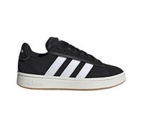 Sneaker ADIDAS SPORTSWEAR "GRAND COURT ALPHA", Damen, Gr. 37, schwarz-weiß (core schwarz, cloud weiß, sanftes weiß), Leder, Textil, Schuhe Sneaker, Design inspiriert vom adidas Campus 00 (83124332-37)