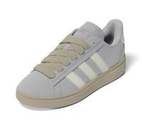 Sneaker ADIDAS SPORTSWEAR "GRAND COURT ALPHA 00S", Damen, Gr. 39, ice lila, core weiß, sand strata, Leder, Textil, Schuhe Sneaker (89622066-39) ice lila, core weiß, sand strata