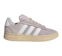 Sneaker ADIDAS SPORTSWEAR "GRAND COURT ALPHA 00S", Damen, Gr. 38,5, rosa (ice lila, core weiß, sand strata), Leder, Textil, Schuhe Sneaker (89622066-38,5) ice lila, core weiß, sand strata