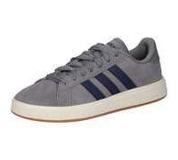 Adidas Herren Grand Court Base 00s Shoes, Grey Three/Dark Blue/Off White, 42 2/3 EU