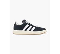 Adidas Herren Grand Court Base 00s Shoes, Core Black/Cloud White/Gum, 45 1/3 EU