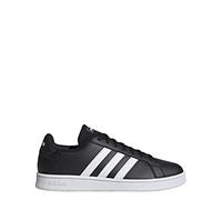 adidas Grand Court Base Herrenschuhe, Schwarz, Größe 45, Schwarz, 45 EU