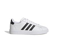 adidas Damen Grand Court Cloudfoam Lifestyle Court Comfort Shoes, Cloud White/Core Black/Core Black, 36 2/3 EU
