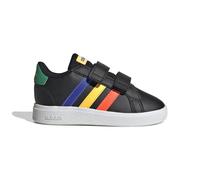 Adidas, Grand Court Lifestyle Hook And Loop Schuh, Kinder, Schwarz, Größe EU 19