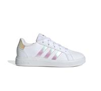 adidas Grand Court Lifestyle Lace Tennisschuhe Weiß, Kinder, Größe: 32, Material: Synthetik/Textil